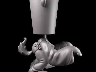 Pencil holder Vase holder objects holder Free 3D print model purchase