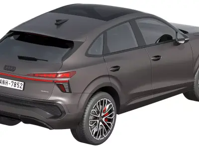 Audi Q3 Sportback 2026 3D model