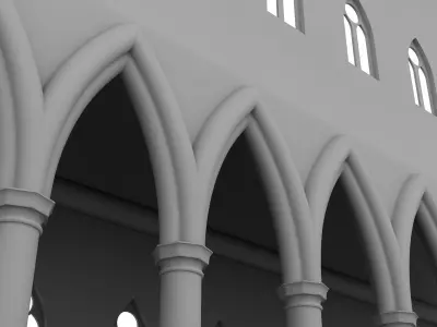 Cathedral Element 3D model