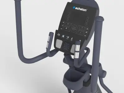 ECHELON ELLIPTICAL TRAINER Low-poly 3D model