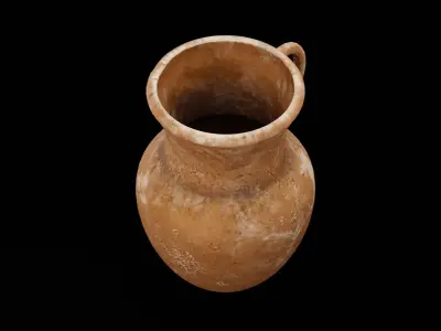 Watering Pot Low-poly 3D model