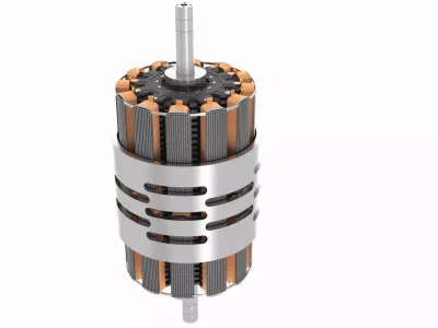 Motor Movement 3D model