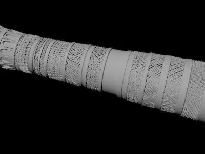 Minaret Kolyan 3D model