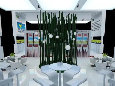Exhibition - Area - 18X10-3DMAX2009-013 3D model