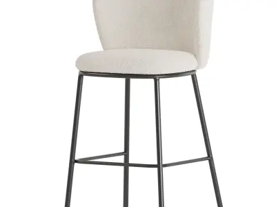 Ciselia Bar Stool 3D model
