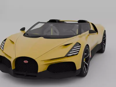 Bugatti Mistral 3D model