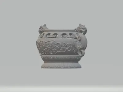 Chinese Ancient Bronze Ware 3D print model