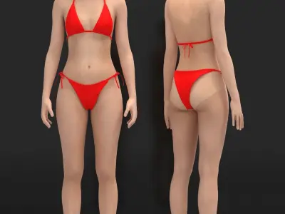 Bikini 3D model