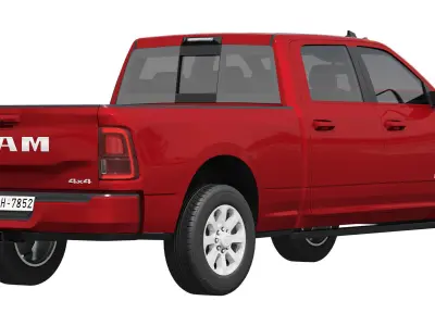 RAM 2500 Heavy Duty Laramie 2025 3D model