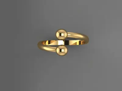 Women Ring 3D print model