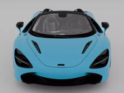 McLaren 720S Spider 3D model