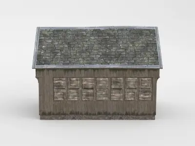 Medieval House Free 3D model