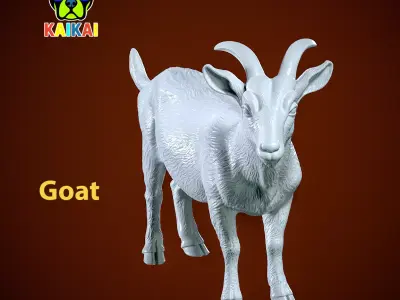 Goat model - decor Urban vibes - 3D print 3D print model