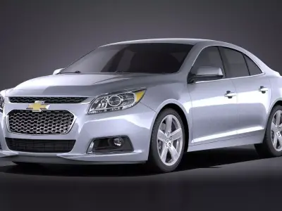 Chevrolet Malibu 2014 VRAY 3D model