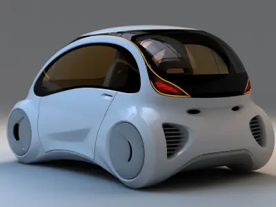 Kancil EV-1 3D model