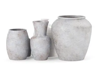 Ceramic Vases 3D model buy