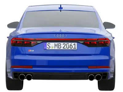 Audi S8 2022 3D model