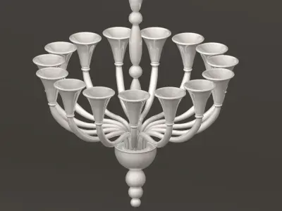 Chandelier 3D model