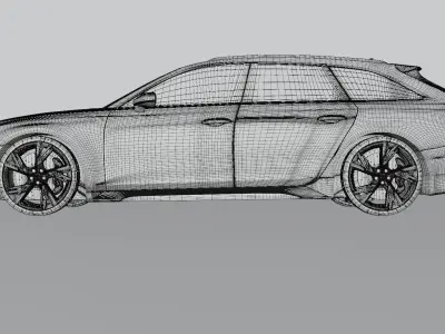 Audi RS6 3D model
