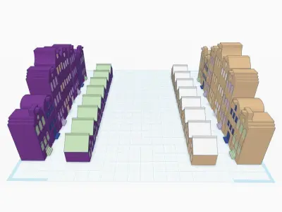 Amsterdam House Chess Free 3D print model