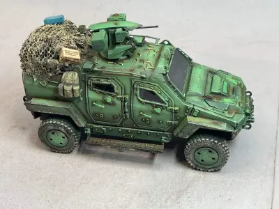 NMS 4x4 Tactical Vehicle 3D print model 3D print model