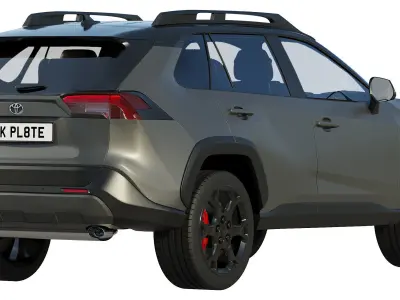 Toyota RAV4 TRD Off-Road 2020 3D model