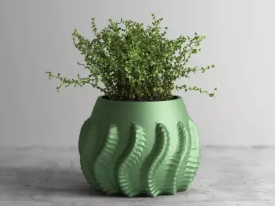 vase 3d print 549 3D print model