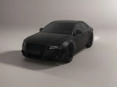 Audi A8 2020 3D model