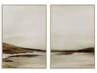 Abstract Painting Frame set 3D model 308