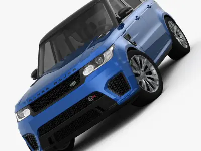 Range Rover Sport SVR 2015 3D model