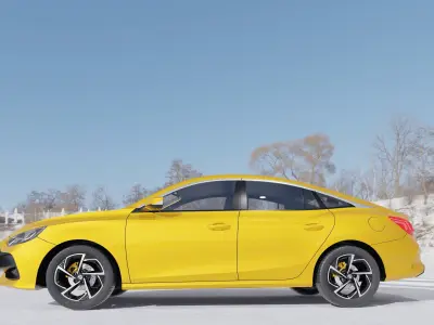 MG 5 300TGI 2021 3D model