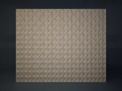 Pattern French Style 02 Low-poly 3D model