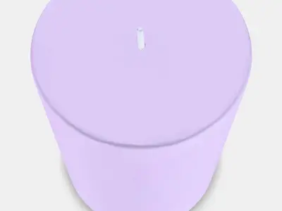 JAMNMOD scented block candle Low-poly 3D model