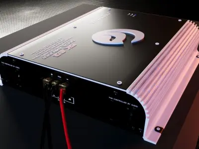 Car Sound Box System Speaker Brazil 3D model