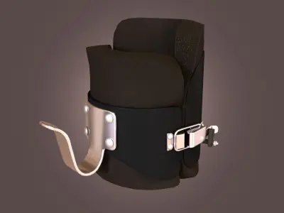 Gravity Boots Low-poly 3D model