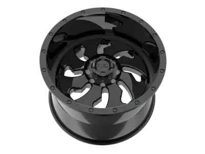 cleaver dually rear wheel model 3D print model