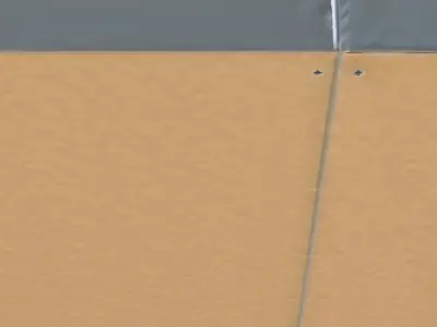 PAX - FORSAND Wardrobe combination 4 Low-poly 3D model