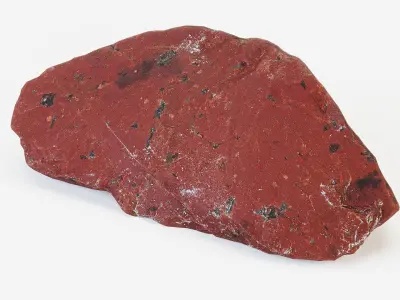 Small Red Stone PBR Low-poly 3D model