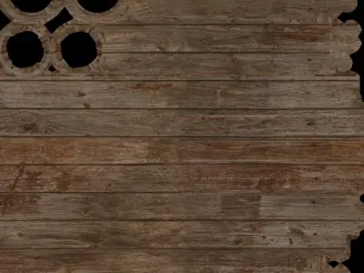 Wooden Tire 3D model