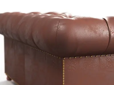 Sofa Chesterfield 3D model