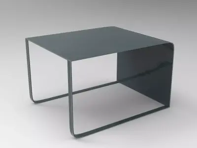 Karo Side Table Low-poly 3D model