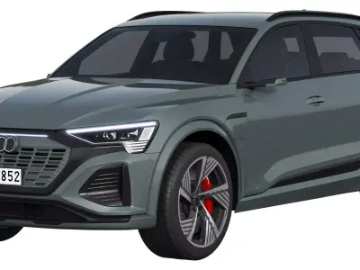 Audi Q8 e-tron 3D model