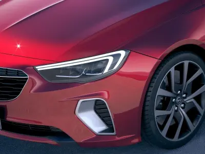 Opel Insignia GSI Sport Tourer 2019 3D model