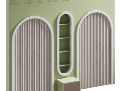 Kids wall panell 11 3D model