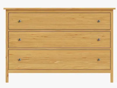 Chest of drawers 04 3D model