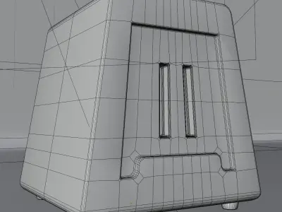 Mr Napkin Holder of Evil - Blender 3D model