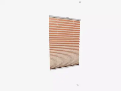 Customizable Pleated Shades for Blender 3D model