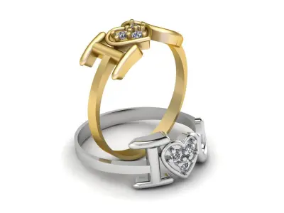 Propsal Diamond Ring 3d Printable Model 3D print model