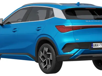 BYD Atto 3 2025 3D model