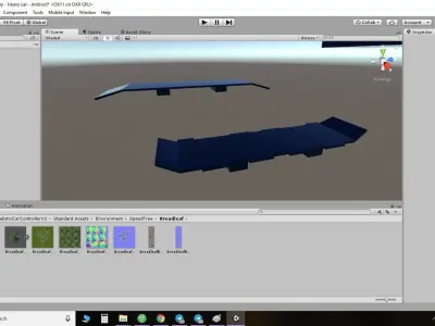 Car spoilers  Low-poly 3D model